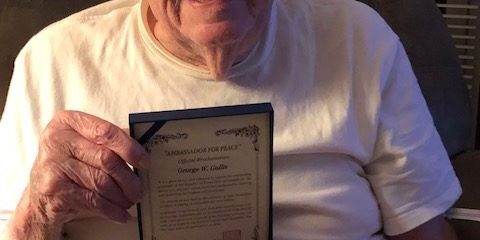 George W. Gullie Peace Medal