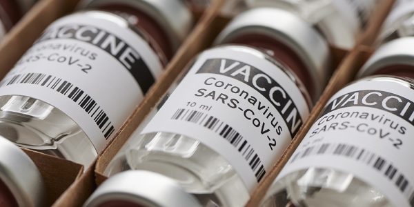 Bottles coronavirus vaccine. sars-cov-2 / COVID-19