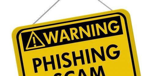 Phishing Scam Warning Sign